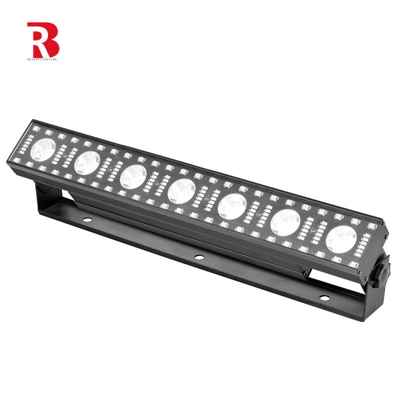 Mieszanie kolorów 7*3W Ciepły biały RGB 3in1 Mycie LED Stage City Light