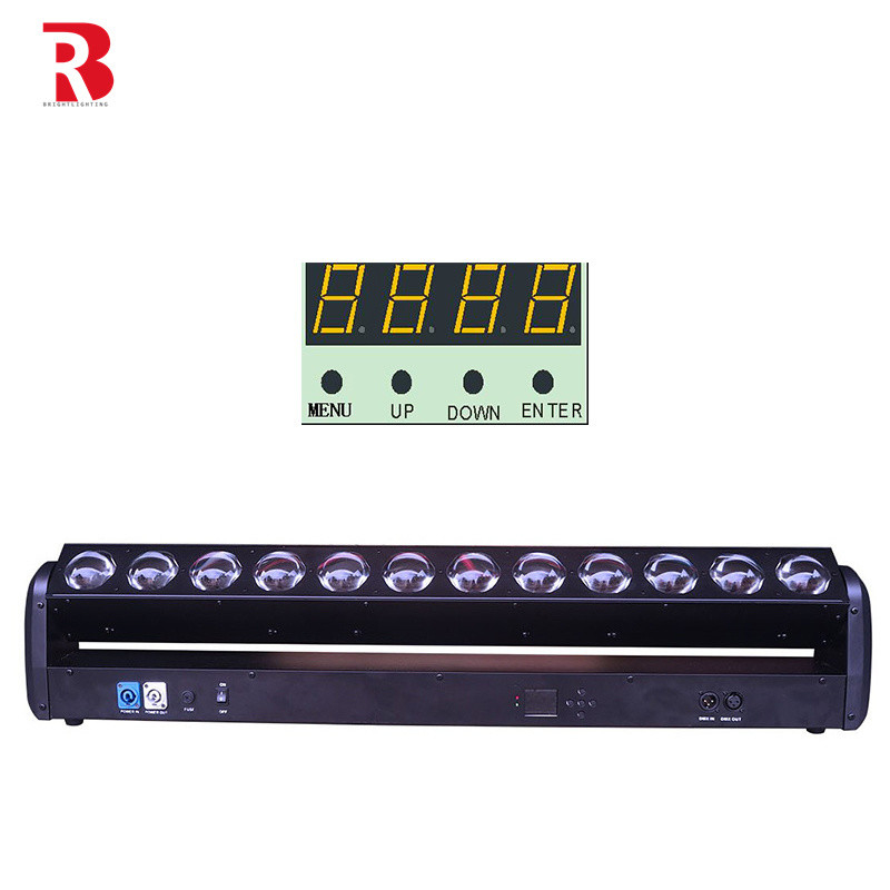 12X30W RGBW 4 w 1 LED ruchomego głowy światło sceniczne 210 stopni ruch dla dyskotek