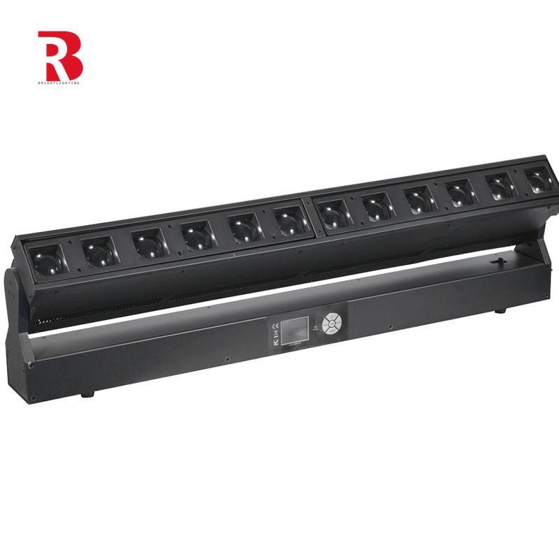 12 sztuk 40W RGBW 4 w 1 LED ruchomy wiązek głowy