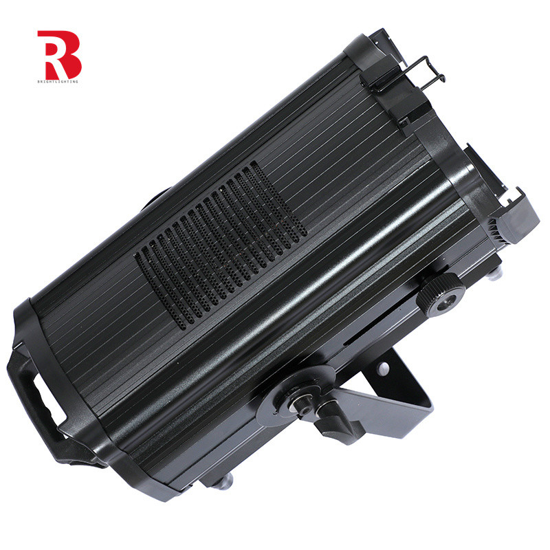 200W DMX512 Manual Zoom Aluminium Alloy LED Fresnel Stage Lighting 2/5CH