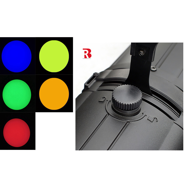 DMX 300w RGBAL Bi-Color Die Casting Aluminium Profesjonal LED Profile Lights Scene