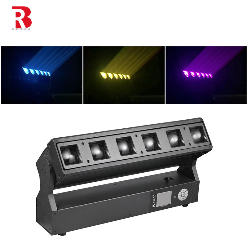 DMX512 6*40W RGBW Beam Wash Bar