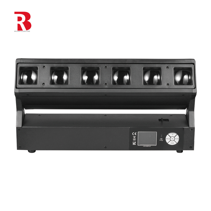 LED Zoom Pixel Bar 6 sztuk 40W RGBW 4-W-1 LED DMX Poruszający się Głowa Światło Sceny Dla DJ