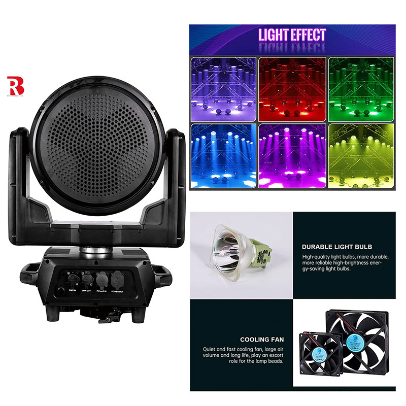 DMX LED ruchomą głowę Beeye Scene 12pcs 40W RGBW 4in1 światło dla pokazu sceny