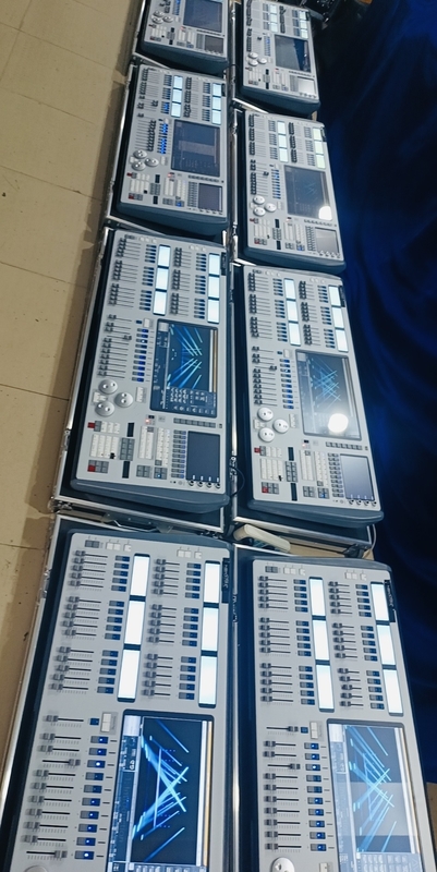 DMX Touch Wing CMY Lighting Console Controller dla profesjonalnych scen
