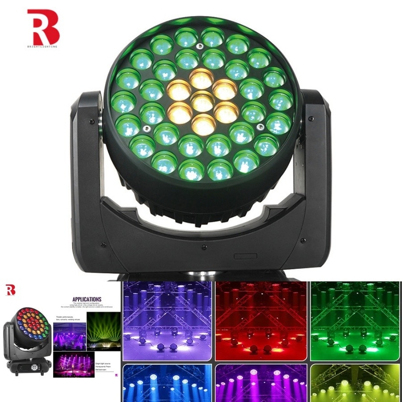 Sprzedawcy hurtowi Mocne ruchome światła głowicowe 37*15W Bee Eye Pixel Led Beam Wash ZOOM Rotation DMX 512