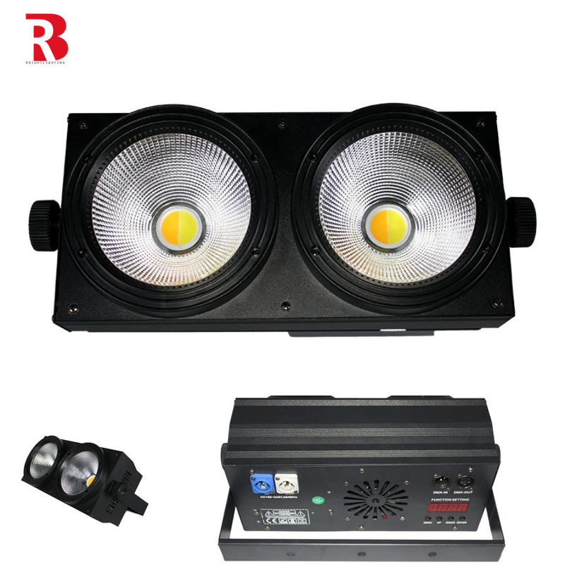 2Oczy Led Blinders Studio Tv Film DMX Strobe 2x100w 2Oczy Led Publiczność Blinder Light