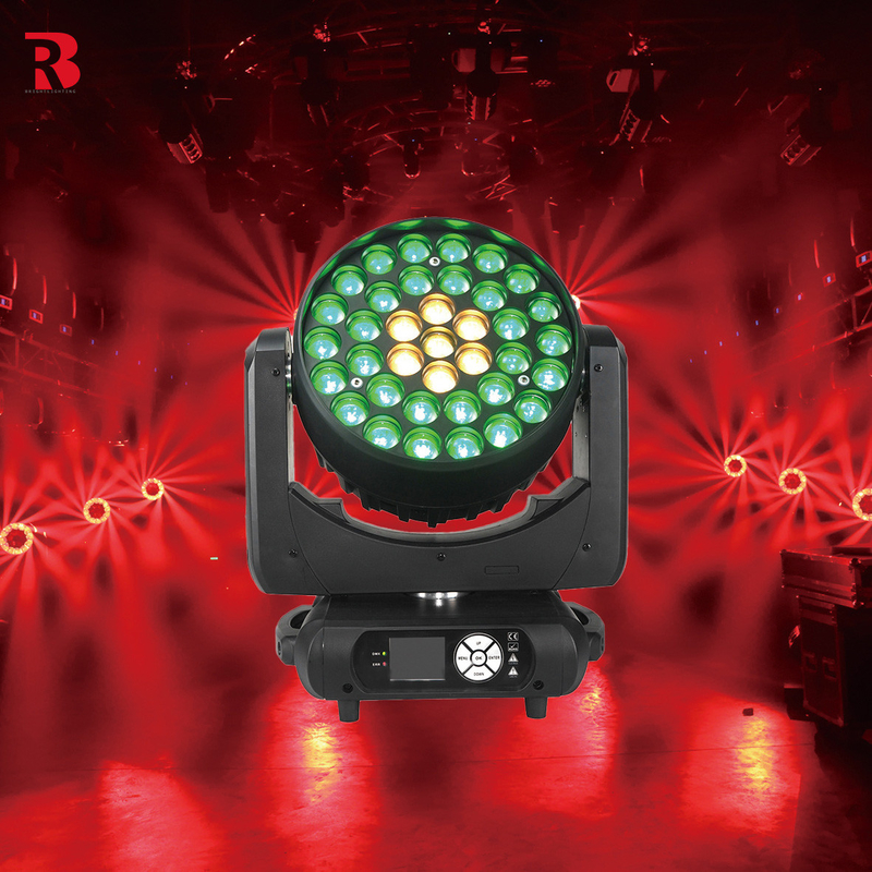 240V 37*15W DMX512 Slave Auto Beeye LED ruchomy światło głowy do rozrywki