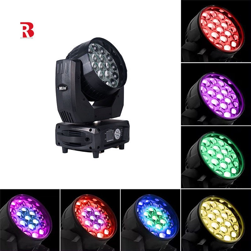 LED 19x15W Beeye Light 4 w 1 Zmiany koloru wzoru dla DJ Stage