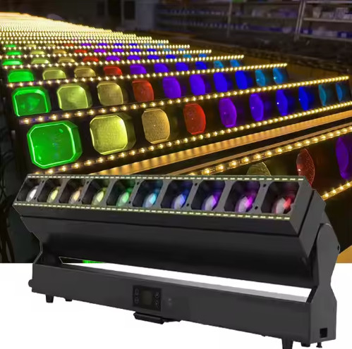 Wysokiej jakości RBGW 4in1 LED Bar Beam Moving Head Stage Light China Manufacturers