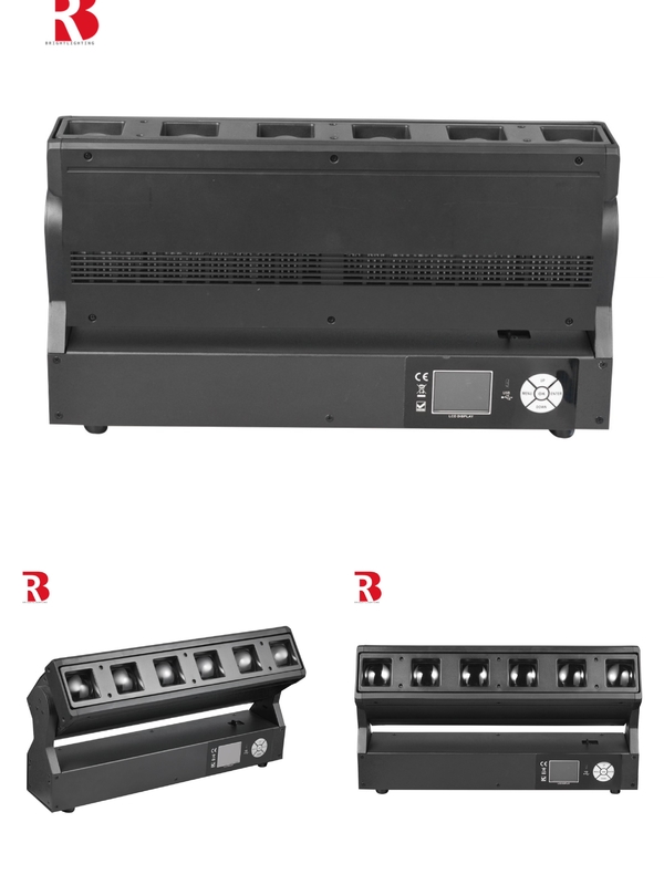 Profesjonalne oświetlenie DJ Disco DJ Sprzęt 6 sztuk 40w RGBW 4in1 Led Par Bar Stage Lighting