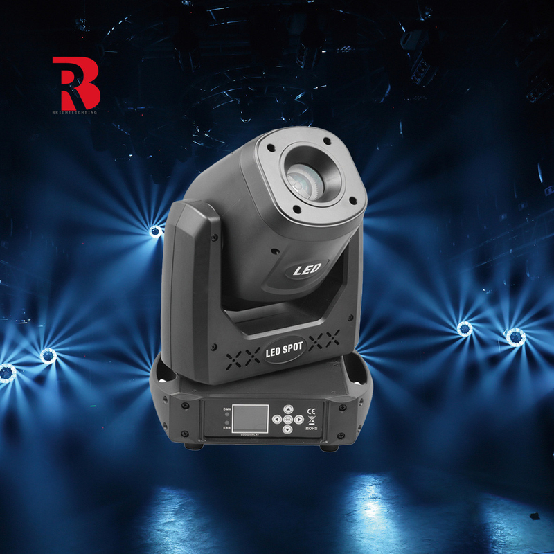 150W LED Ruchomy Głowa Scene Światło Białe LED DMX Wysokiej Wydajności Rotacja 5 Facet Prism Auto Do Bar Ślubny