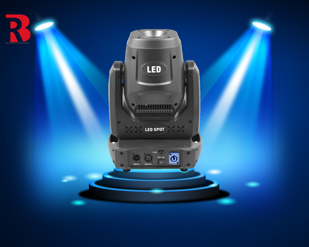 Światło LED ruchomego głowicy scenicznej Białe 150W LED DMX Wysokiej wydajności rotacja 5 Facet Prism Auto Do baru weselnego