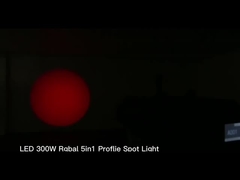 LED 200 W/300 W RGBW 4w1 Elipsoidalny reflektor światła Studio telewizyjne