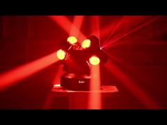 Czerwony zielony laser DMX512 Podwójne koło ogniowe