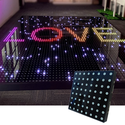 IP55 Led Stage 50×50cm Wireless Digital Dance Floor Z 3IN1 Wysoką Jasnością