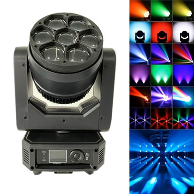 LED wysokiej mocy wewnętrznej Beeye ruchomego głowicy 7pcs 40W RGBW światło dla sceny Disco