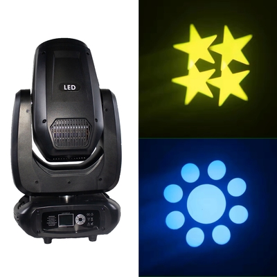 200w Beam DMX512 LED Poruszający się głowa umyć Zoom Stage Light dla imprezy weselnej