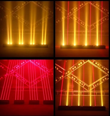 Wysokiej jakości 4*3W RGB Laser Beam Moving Head Light China Manufacturers For DJ Club